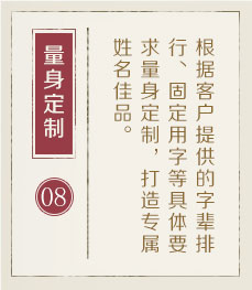 攀枝花起名流程八